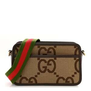 Gucci Jumbo Gg Textured Dollar Calfskin #282586G11B